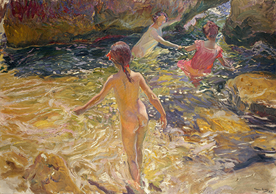 The Bath, Jávea Joaquin Sorolla